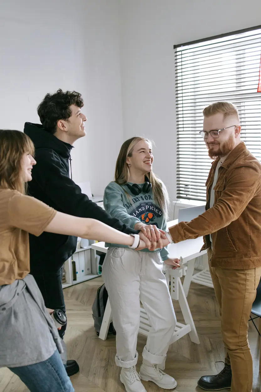 Equipo de trabajo unido